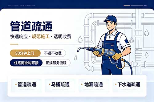 昌邑管道疏通