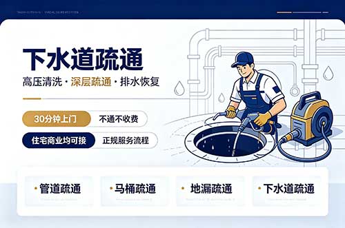 昌邑下水道疏通