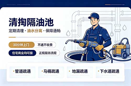 昌邑清掏隔油池